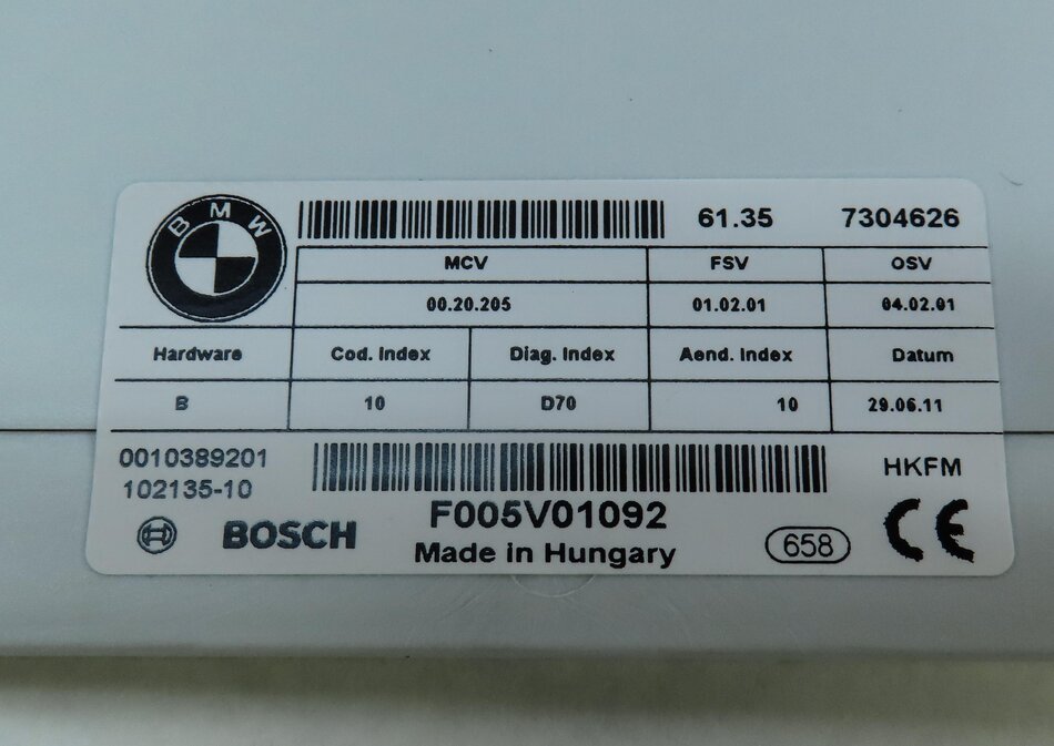 Thumbnail 3: 2008-2014 BMW X6 X6M (E71 E72) REAR LIFTGATE CONTROL MODULE TRUNK LIFT MODULE