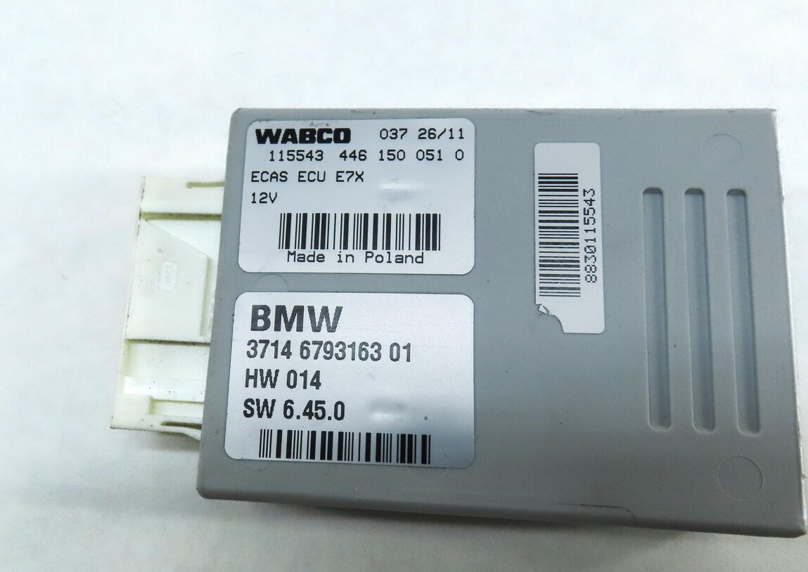 Thumbnail 4: 2007-2014 BMW X5 X5M X6 X6M (E70 E71 E72) AIR SUSPENSION CONTROL MODULE