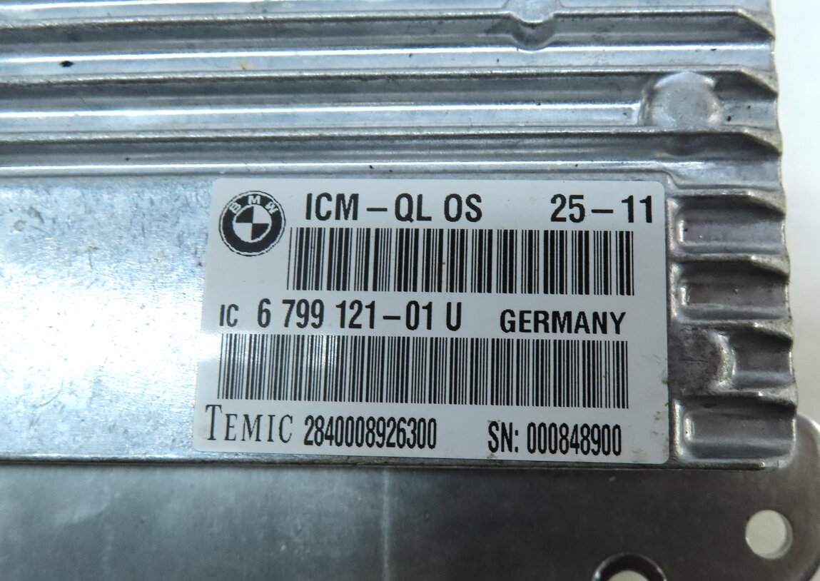 Thumbnail 4: 2008-2014 BMW X6 X6M ///M (E71) ICM INTEGRATED CHASSIS MANAGEMENT CONTROL MODULE
