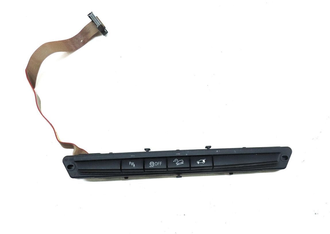 Thumbnail 3: 2012 BMW X6 (E71) FRONT DASHBOARD PDC HILL TRUNK SWITCH BUTTON PANEL 61319208218