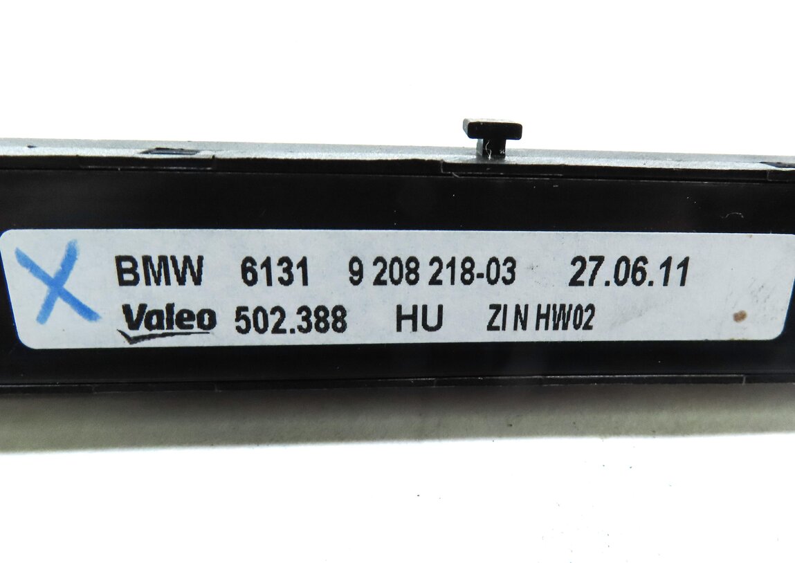 Thumbnail 6: 2012 BMW X6 (E71) FRONT DASHBOARD PDC HILL TRUNK SWITCH BUTTON PANEL 61319208218
