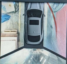 Thumbnail 2: 2010-2014 BMW X6 (E71) RIGHT - PFOLD HEAT MEM AUTODIM CAMERA DOOR MIRROR (GREY)
