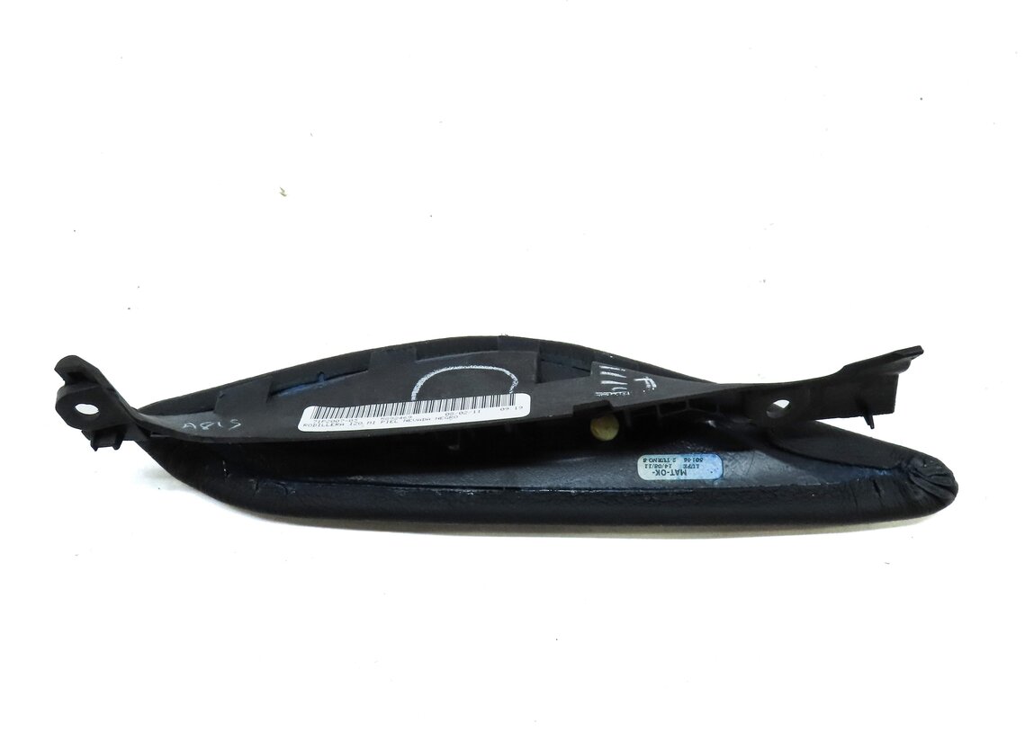 Thumbnail 5: 2012 BMW X6 (E71) FRONT CENTER CONSOLE KNEE PAD TRIM SET 2 (BLACK) 51169135171