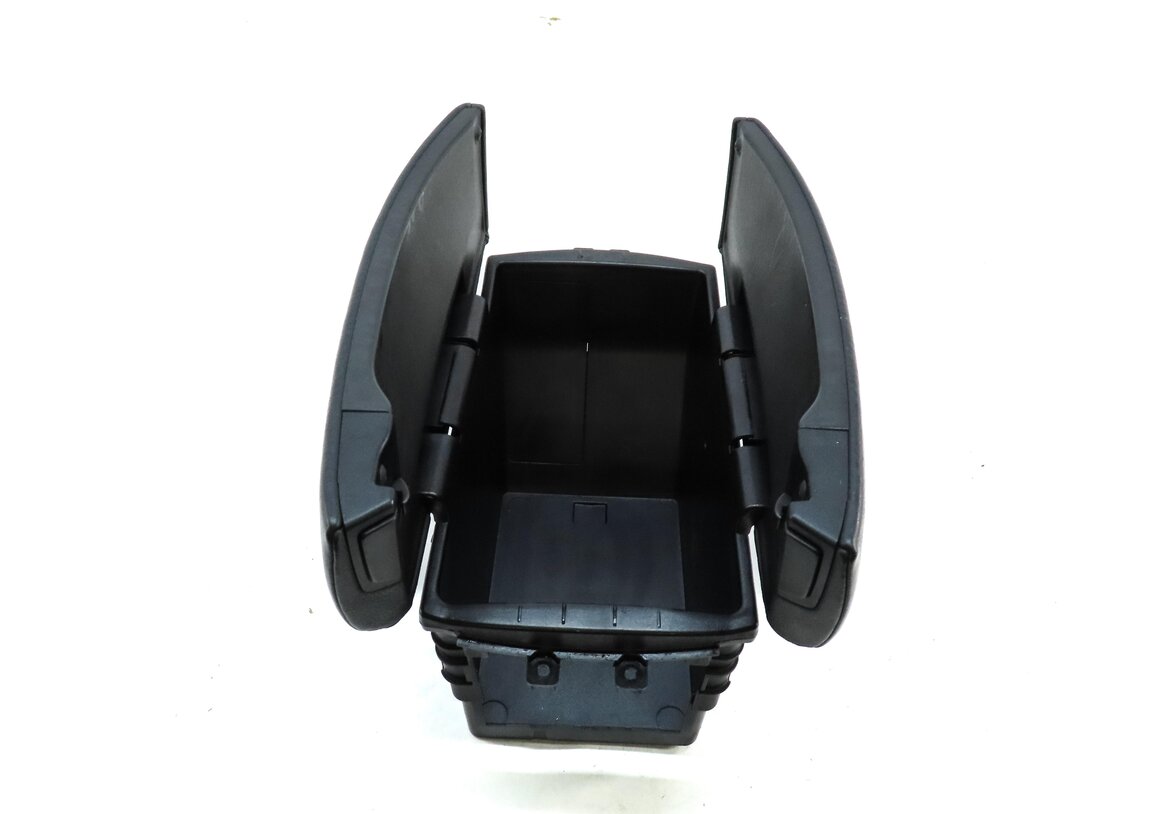 Thumbnail 7: 2007-2014 BMW X5 X6 (E70 E71) FRONT CENTER CONSOLE ARMREST COMPARTMENT (BLACK)