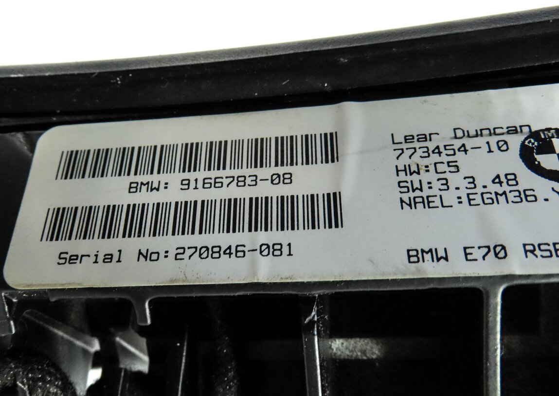 Thumbnail 10: 07-14 BMW X5 X5M X6 X6M (E70 E71) REAR ENTERTAINMENT DVD VIDEO DISPLAY SCREEN