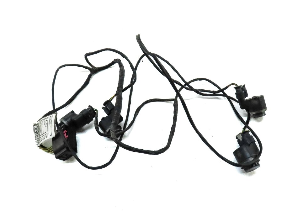 Thumbnail 2: 2012 BMW X6 (E71) REAR PARK ASSIST PDC SENSORT SET 4 (GREY) w/ WIRE HARNESS