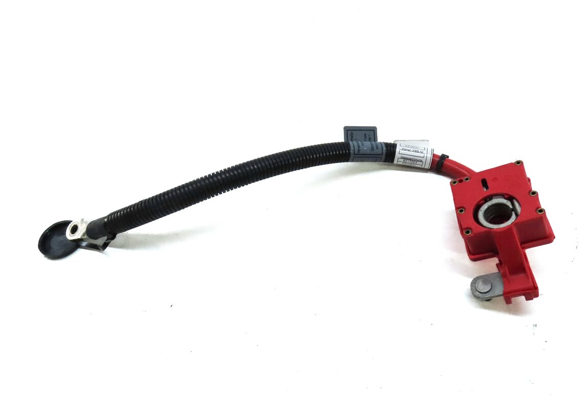 Thumbnail 3: 2012 BMW X6 (E71) POSITIVE BATTERY CABLE w/ BLOWOUT FUSE RED 61129217004