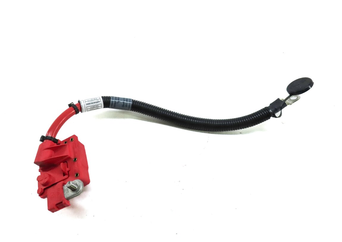 Thumbnail 4: 2012 BMW X6 (E71) POSITIVE BATTERY CABLE w/ BLOWOUT FUSE RED 61129217004