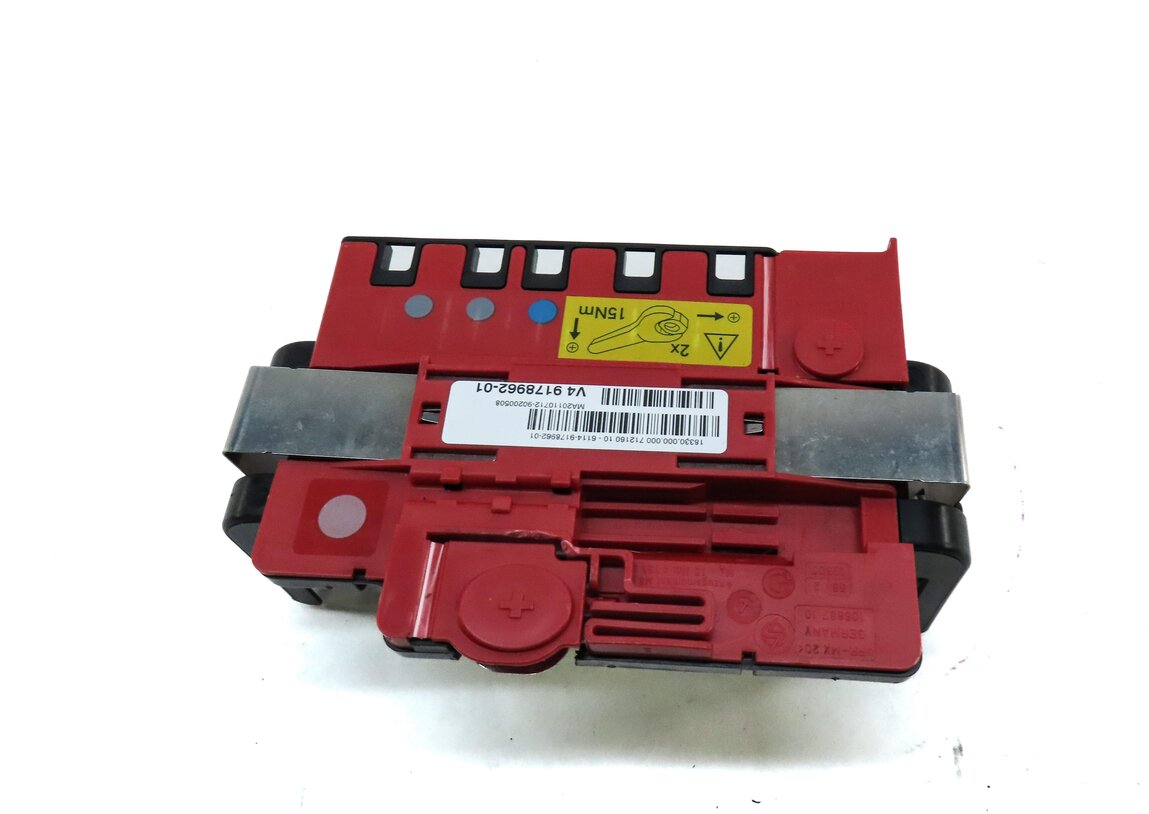 Thumbnail 3: 2012 BMW X6 (E71) POSITIVE BATTERY TERMINAL PLATE POWER JUNCTION BOX 61149178962
