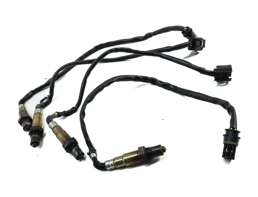 Thumbnail 3: 2012 BMW X6 (E71) 4.4L TURBO N63 ENGINE PRE POST CAT O2 OXYGEN SENSOR SET 4