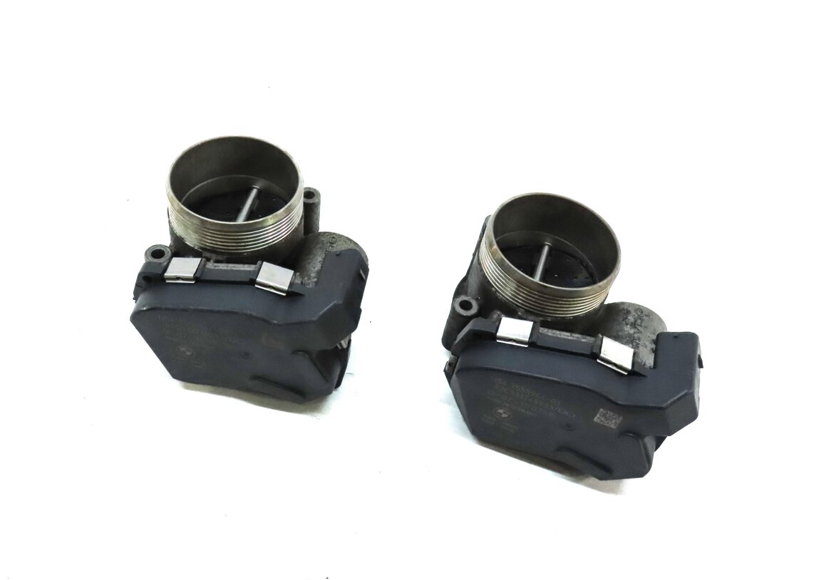 Thumbnail 1: 08-18 BMW 5 7 X5 X6 X5M X6M (F01 F10 F12 F15 F16) 4.4L N63 S63 THROTTLE BODY SET