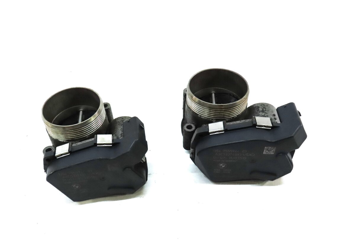 Thumbnail 2: 08-18 BMW 5 7 X5 X6 X5M X6M (F01 F10 F12 F15 F16) 4.4L N63 S63 THROTTLE BODY SET
