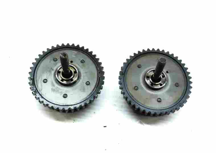 Thumbnail 2: 08-14 BMW 5 7 X5 X6 F01 E70 F10 E71 4.4L TURBO LEFT CAMSHAFT TIMING GEAR SET 2