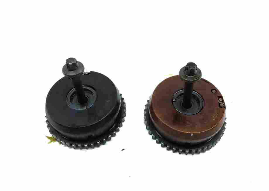 Thumbnail 3: 08-14 BMW 5 7 X5 X6 F01 E70 F10 E71 4.4L TURBO LEFT CAMSHAFT TIMING GEAR SET 2