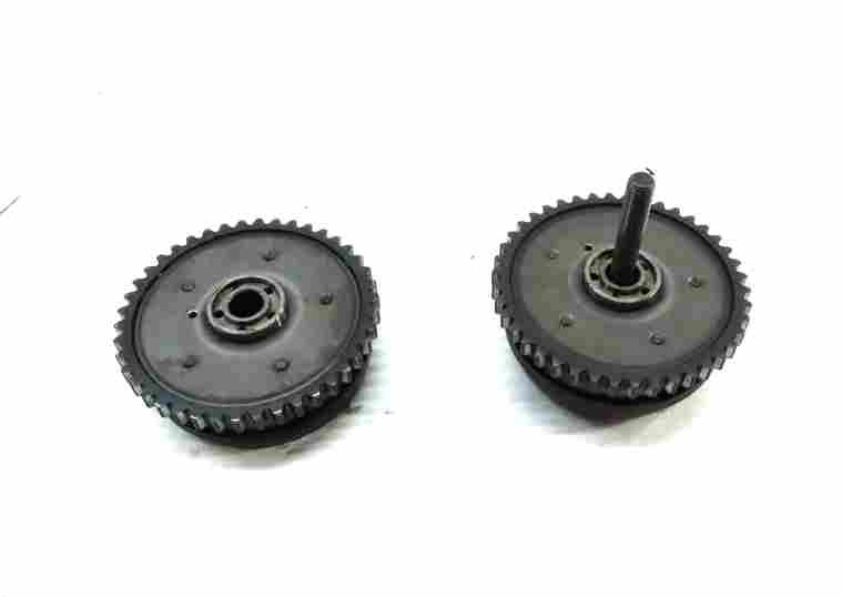 08-14 BMW 5 7 X5 X6 (F01 E70 F10 E71) 4.4L TURBO RIGHT HEAD TIMING GEAR SET 2