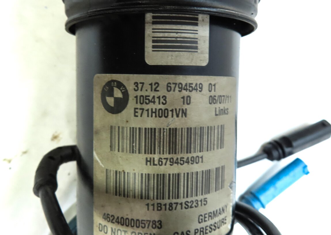 Thumbnail 6: 2012 BMW X6 (E71) REAR LEFT AWD STANDARD ADAPTIVE SUSPENSION SHOCK STRUT 6794549