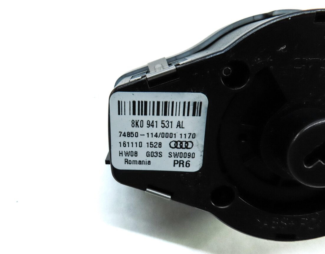 Thumbnail 4: 2009-2020 AUDI A4 A5 Q5 S4 S5 SQ5 (B8 8K 8T 8R) HEADLIGHT SWITCH