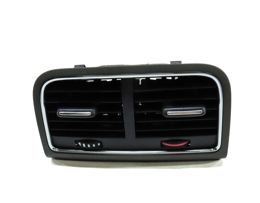 Thumbnail 2: 2011 AUDI Q5 (B8 8R) REAR CENTER CONSOLE HEATER A/C AIR VENT (PIMENTO BEIGE)