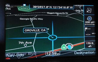 10-17 AUDI A4 S4 A5 Q5 Q7 (B8 8K 8T 8R 4L) GPS NAVIGATION MEDIA DISPLAY SCREEN