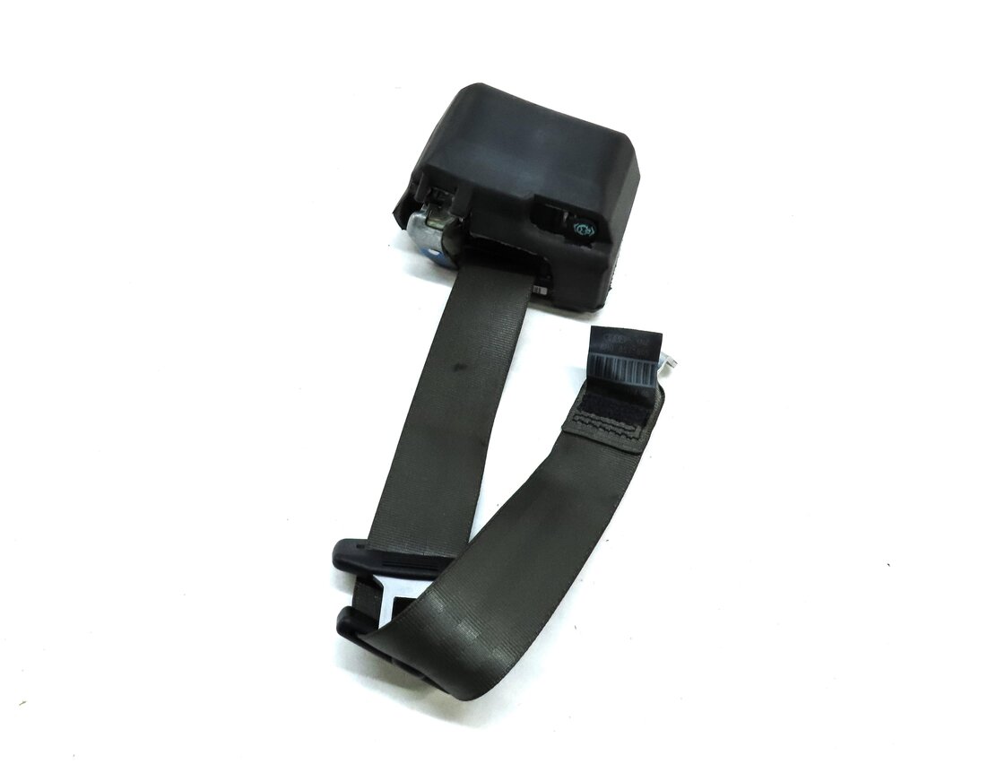 2011 AUDI Q5 (B8 8R) REAR LEFT or RIGHT SEAT SEATBELT RETRACTOR (PIMENTO BEIGE)
