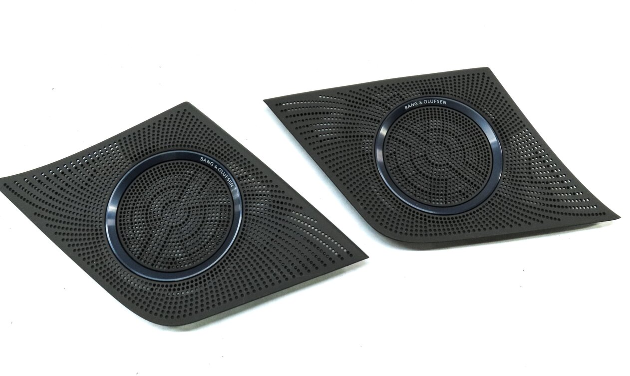 Thumbnail 6: 2011 AUDI Q5 (B8 8R) BANG & OLUFSEN SPEAKER GRILLE TRIM SET (BEIGE / PIMENTO)