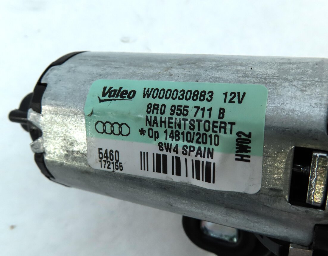 Thumbnail 5: 2007-2015 AUDI Q5 Q7 (B8 8R 4L) HATCH GATE TRUNK DOOR REAR WIPER MOTOR