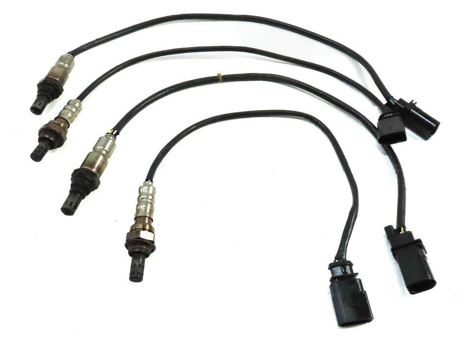 Thumbnail 2: 2011 AUDI Q5 (B8 8R) 3.2L CALB PRE POST CAT O2 OXYGEN LAMBDA PROBE SENSOR SET