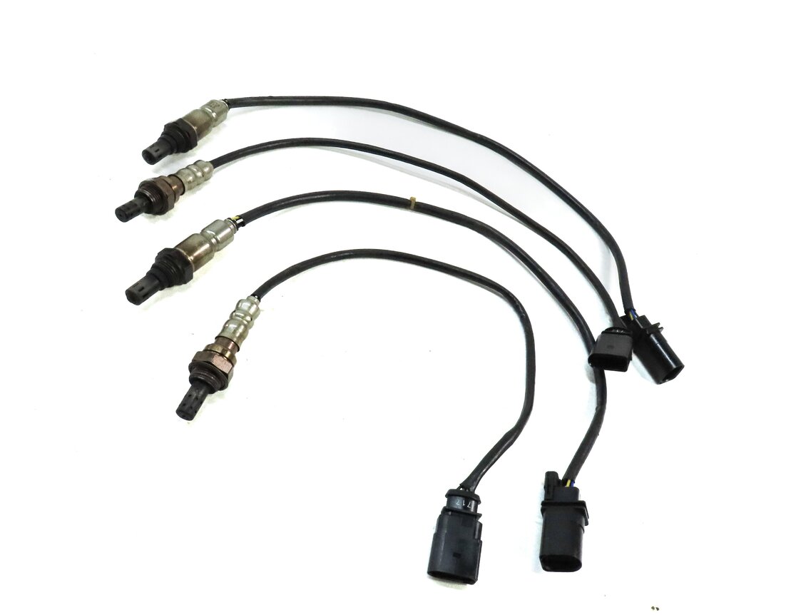 Thumbnail 3: 2011 AUDI Q5 (B8 8R) 3.2L CALB PRE POST CAT O2 OXYGEN LAMBDA PROBE SENSOR SET