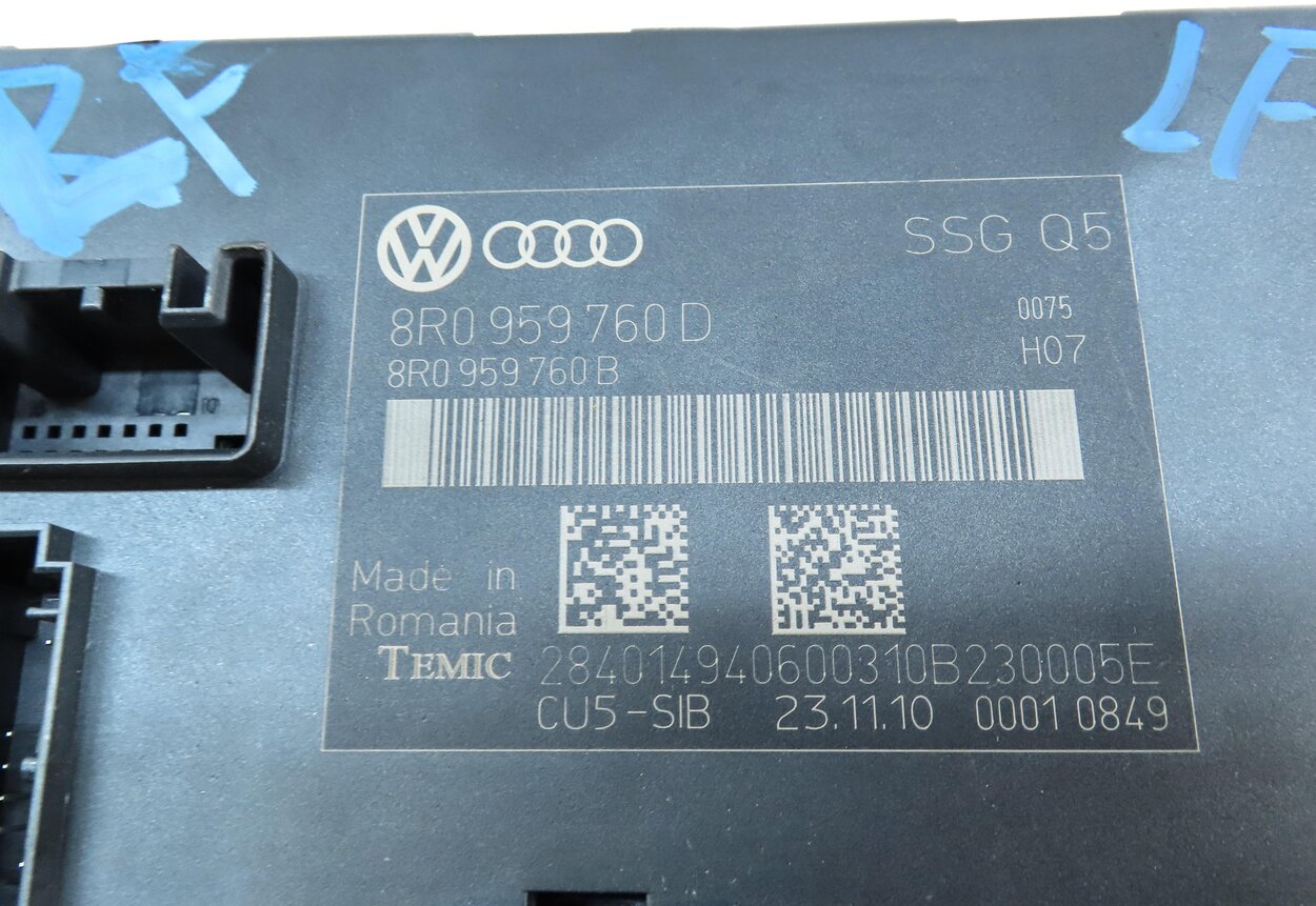Thumbnail 2: 2009-2017 AUDI Q5 (8R) LEFT FRONT DRIVER MEMORY SEAT CONTROL MODULE COMPUTER