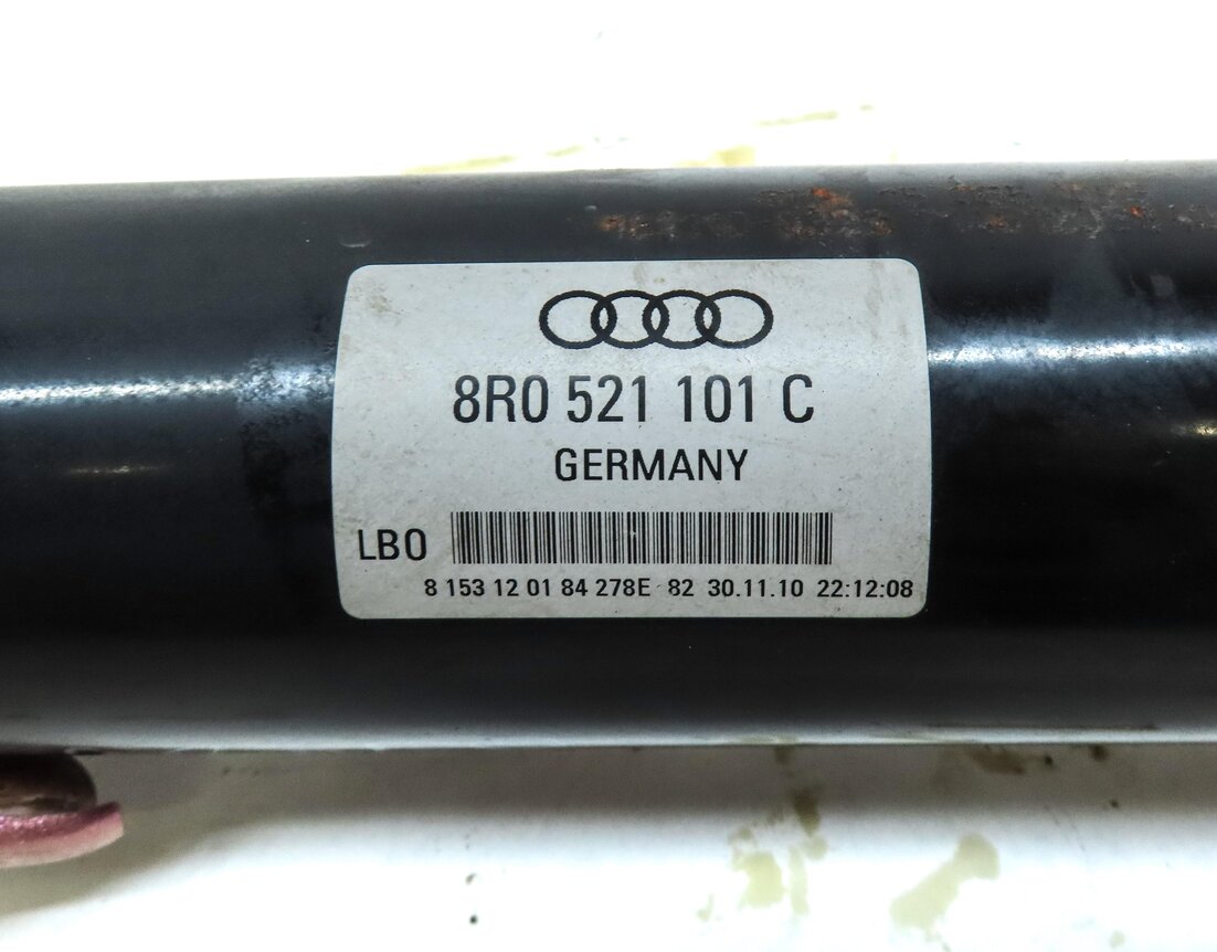 Thumbnail 5: 2009-2012 AUDI Q5 (8R) 6 SPEED AUTO REAR DRIVESHAFT DRIVELINE DRIVE LINE SHAFT