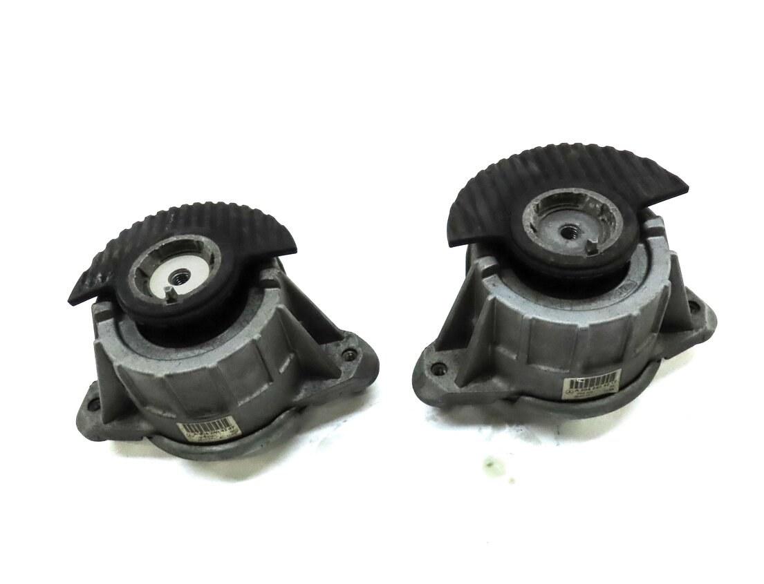 2012 MERCEDES C CLASS (W204) 1.8L TURBO M271 LEFT RIGHT ENGINE MOTOR MOUNT SET 2