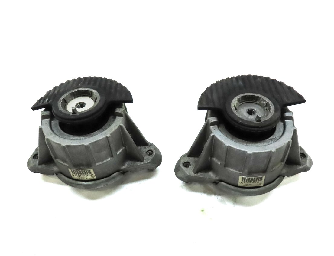 Thumbnail 2: 2012 MERCEDES C CLASS (W204) 1.8L TURBO M271 LEFT RIGHT ENGINE MOTOR MOUNT SET 2
