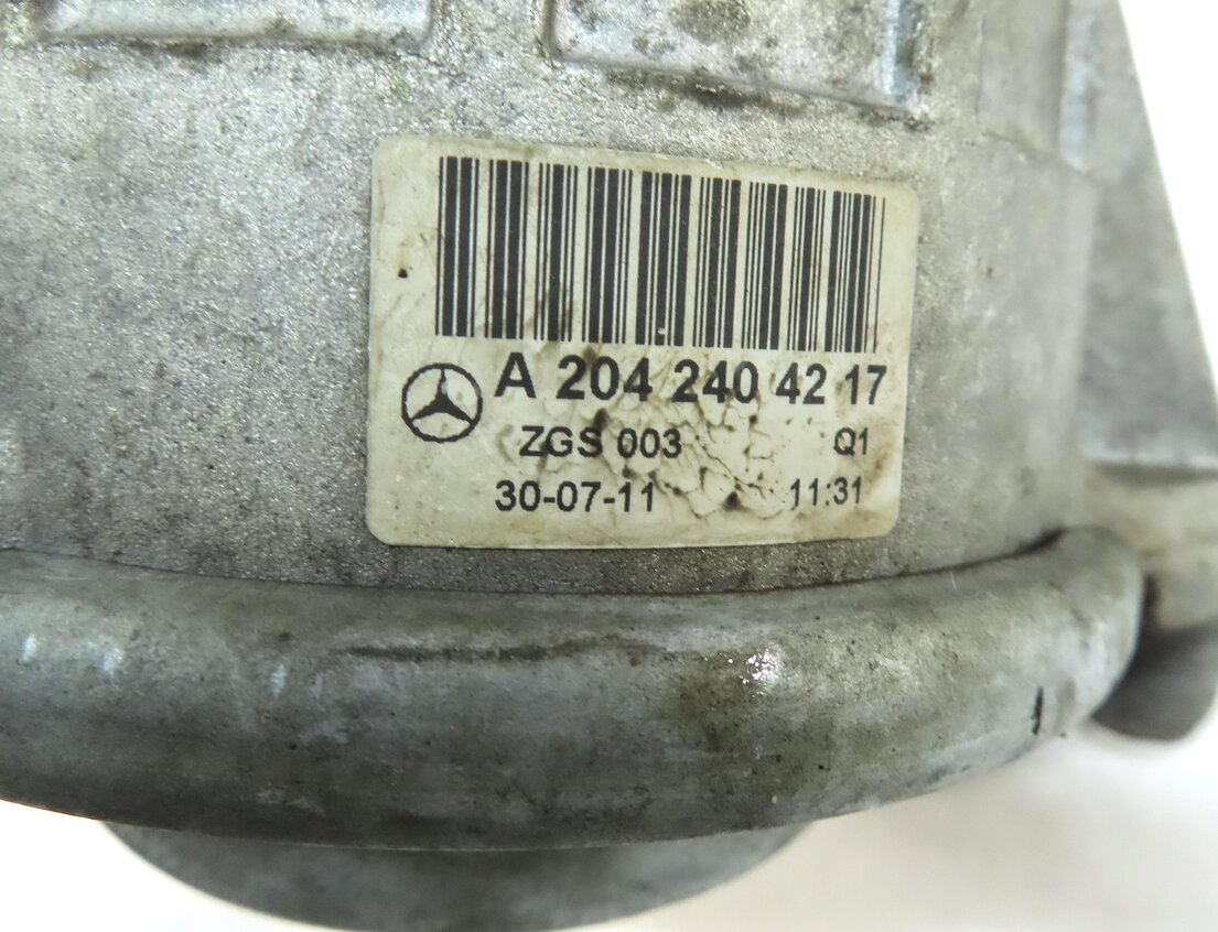 Thumbnail 6: 2012 MERCEDES C CLASS (W204) 1.8L TURBO M271 LEFT RIGHT ENGINE MOTOR MOUNT SET 2