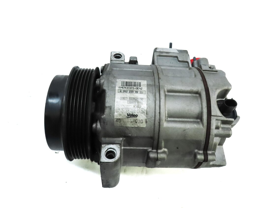 Thumbnail 5: 12-15 MERCEDES C250 SLK250 (W204 R172) 1.8L TURBO ENGINE AIR A/C COMPRESSOR PUMP
