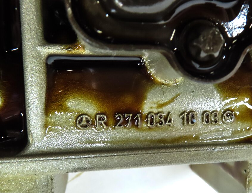 Thumbnail 7: 2012 MERCEDES C CLASS (W204) 1.8L TURBO M271 ENGINE OIL PUMP w/ BALANCE SHAFT