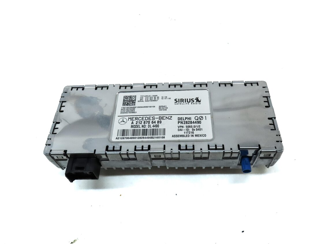 Thumbnail 2: 2010-2016 MERCEDES B C E ML SL CLS (W204 W166 W212 X204) SIRIUS SATELLITE MODULE