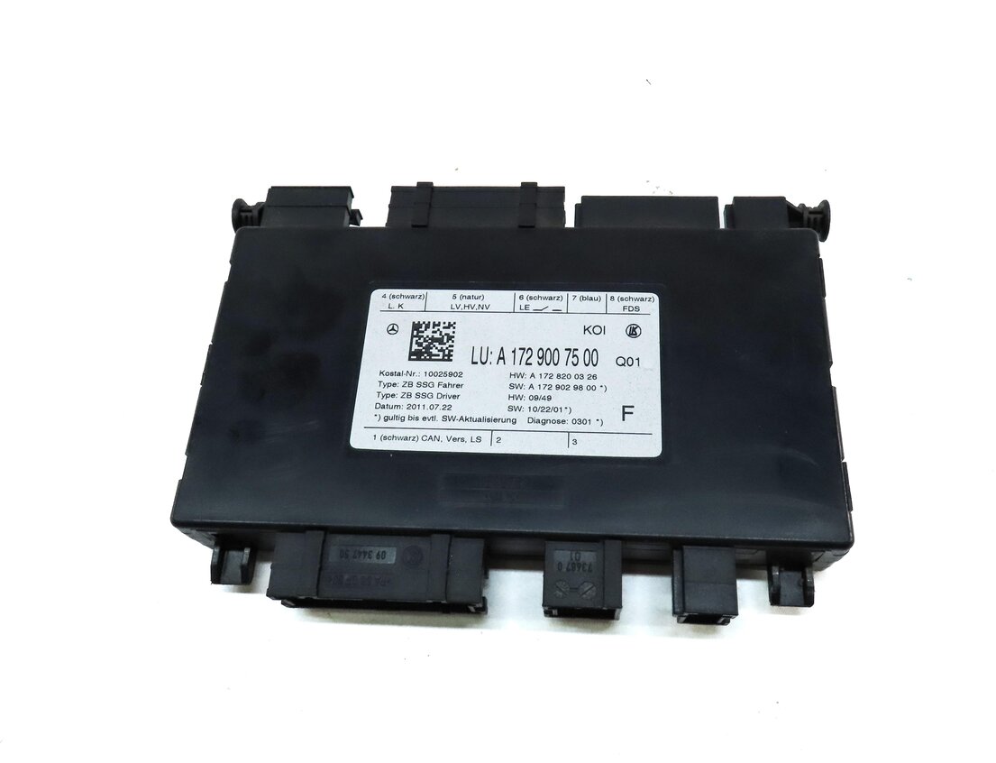 Thumbnail 2: 2012 MERCEDES C CLASS (W204) FRONT LEFT DRIVER SEAT MEMORY CONTROL MODULE