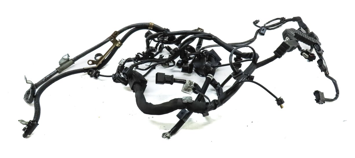 Thumbnail 2: 2012 MERCEDES C CLASS (W204) 1.8L TURBO M271 ENGINE WIRE WIRING HARNESS