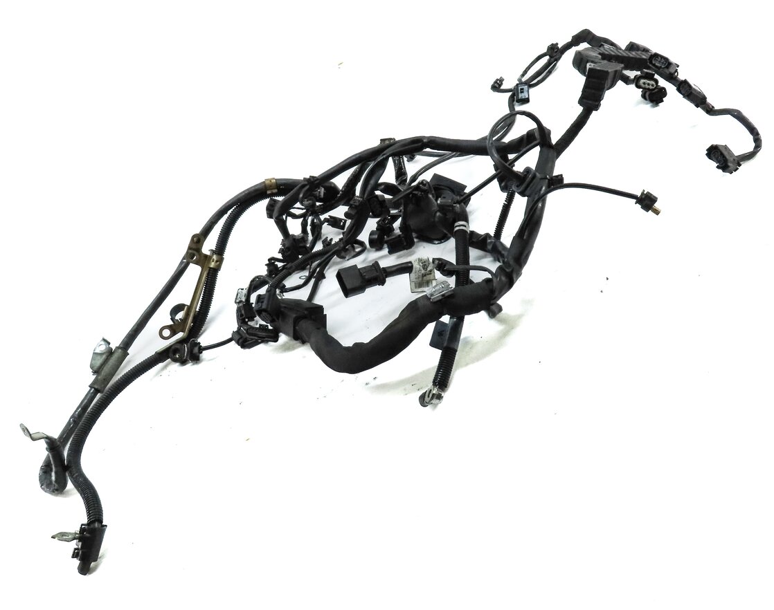 Thumbnail 3: 2012 MERCEDES C CLASS (W204) 1.8L TURBO M271 ENGINE WIRE WIRING HARNESS