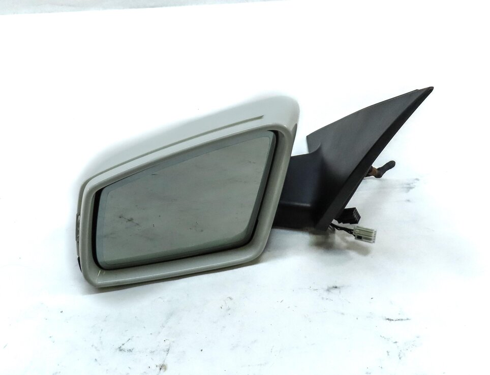 12-14 MERCEDES C250 (W204) LEFT DRIVER HEATED AUTODIM MEMORY DOOR MIRROR (WHITE)