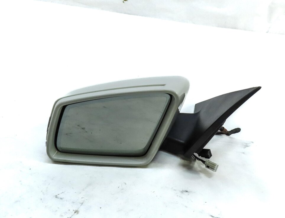 Thumbnail 3: 12-14 MERCEDES C250 (W204) LEFT DRIVER HEATED AUTODIM MEMORY DOOR MIRROR (WHITE)