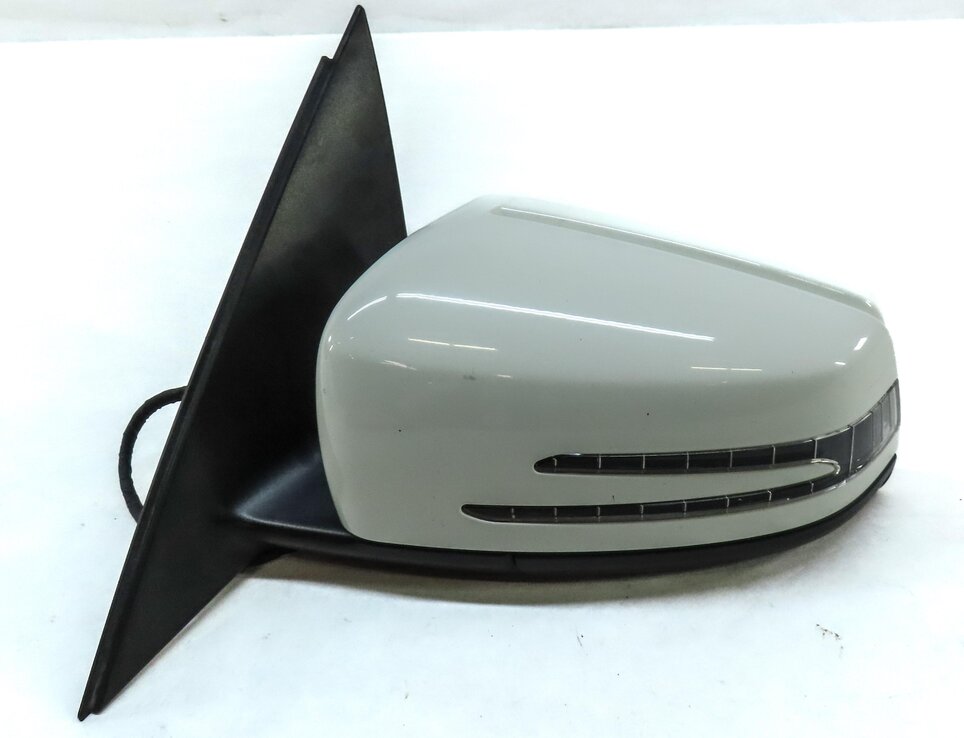 Thumbnail 5: 12-14 MERCEDES C250 (W204) LEFT DRIVER HEATED AUTODIM MEMORY DOOR MIRROR (WHITE)