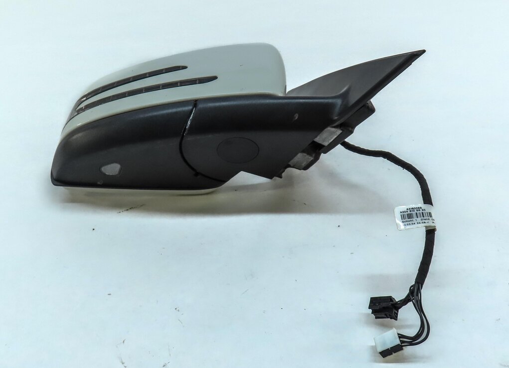 Thumbnail 6: 12-14 MERCEDES C-CLASS (W204) RIGHT HEATED AUTODIM MEMORY DOOR MIRROR (WHITE)