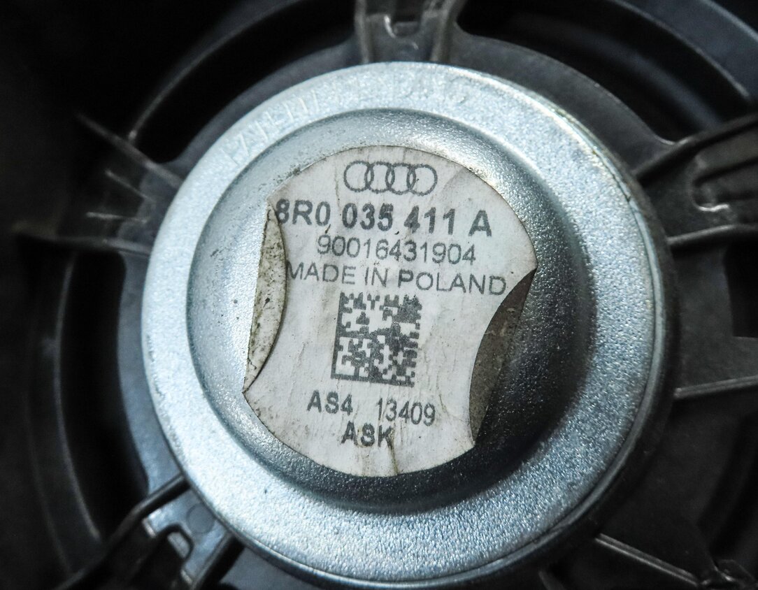 Thumbnail 7: 2010 AUDI Q5 (B8 8R) BANG & OLUFSEN AUDIO SUB SUBWOOFER TWEETER SPEAKER SET