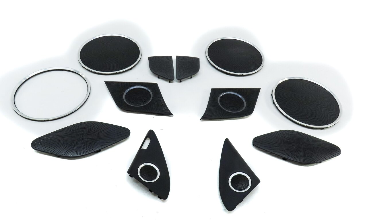 Thumbnail 2: 2010 AUDI Q5 (B8 8R) BANG & OLUFSEN SPEAKER GRILLE TRIM COVER SET