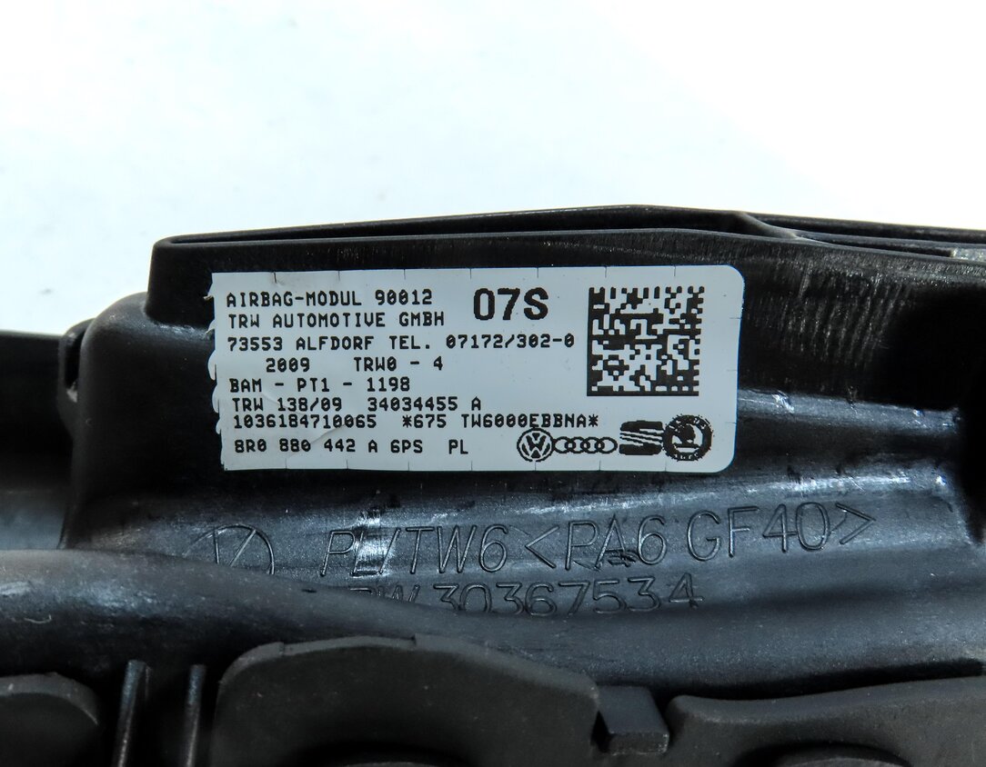 Thumbnail 5: 2010 AUDI Q5 (B8 8R) REAR RIGHT SEAT SRS AIRBAG AIR BAG