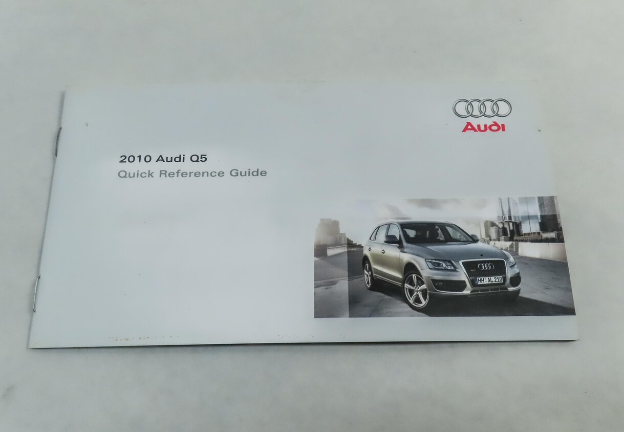 Thumbnail 4: 2010 AUDI Q5 (B8 8R) OWNERS MANUAL BOOK BOOKLET GUIDE SET w/ CASE