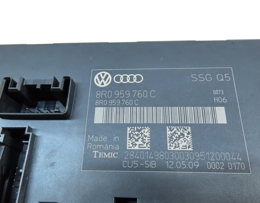 Thumbnail 3: 2009-2017 AUDI Q5 (8R) LEFT FRONT DRIVER MEMORY SEAT CONTROL MODULE COMPUTER