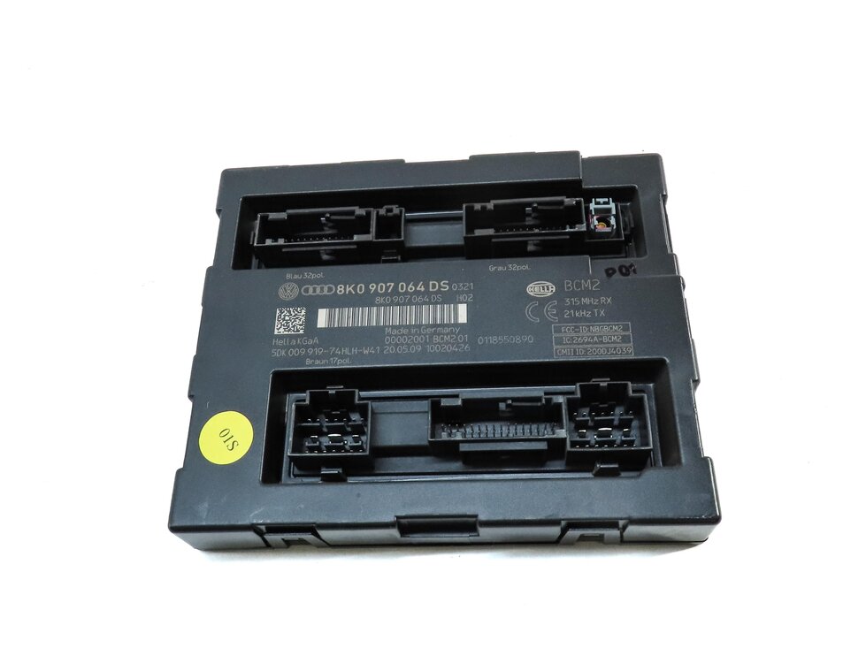 Thumbnail 5: 2010 AUDI Q5 (B8 8R) 3.2L CALB ENGINE ECM BCM GATEWAY IMMOBILIZER MODULE KEY SET