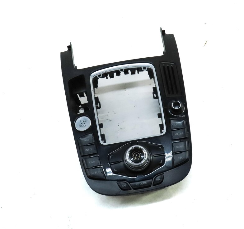 09-17 AUDI A4 S4 Q5 SQ5 (B8 8K 8R) STEREO NAVIGATION MMI CONTROL SWITCH PANEL